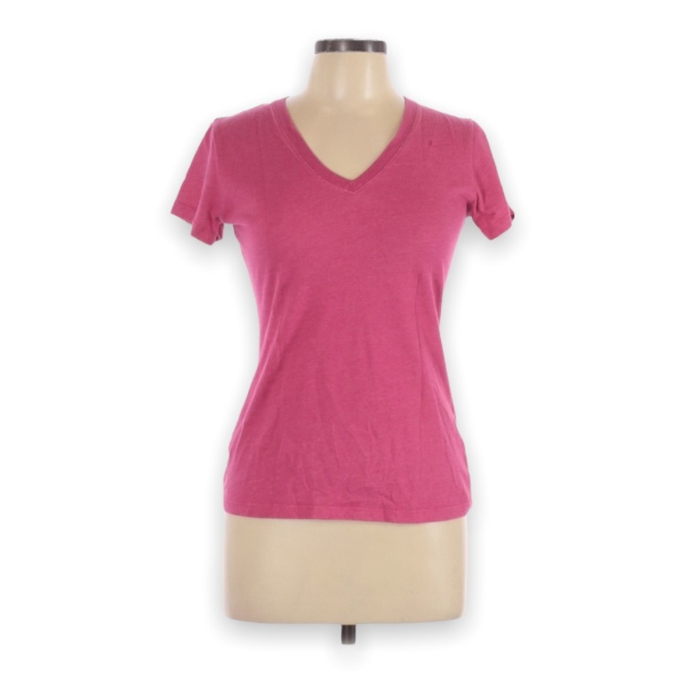 Nike Dri-Fit Activewear Short Sleeve V-Neck Workout Yoga Athletic Tee